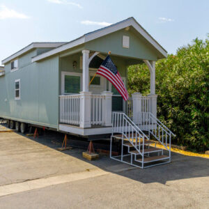 WanderLuxe Fully Furnished Mobile Tiny House, 1 Bed, 1 Bath – 399 sqft