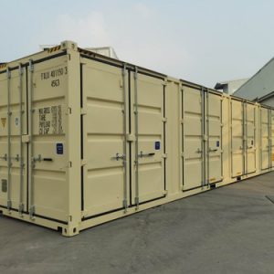40ft High Cube '4-Door Open Side' New Shipping Container