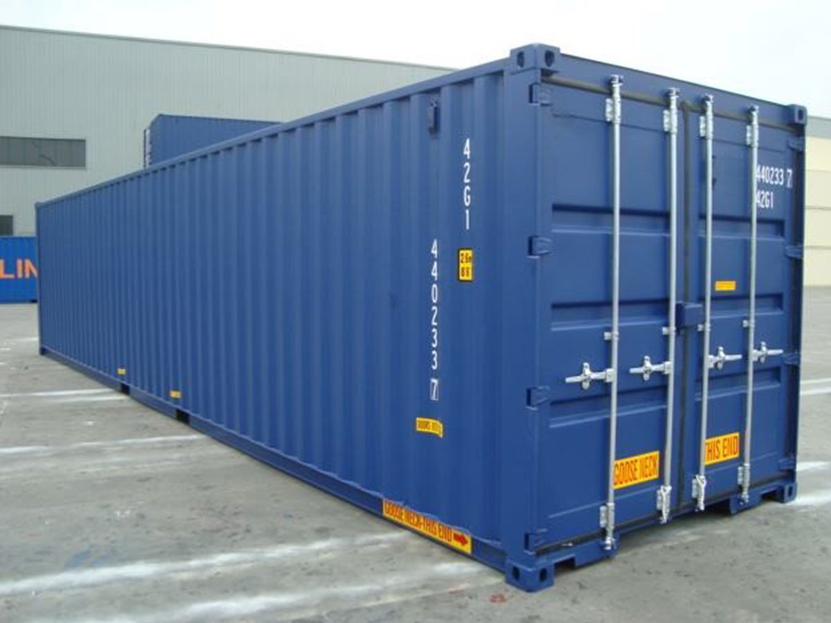 40ft High Cube Double Door Tunnel Container | Extra Storage Shipping Container 2 40ft High Cube Double Door Tunnel Container | Extra Storage Shipping Container - Image 2