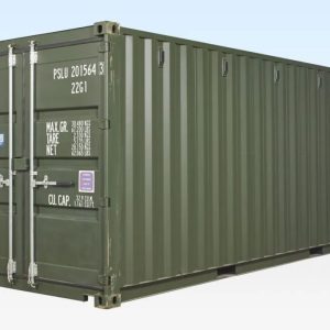 Alternative view of 20ft Double End Door Tunnel Container | One Trip Shipping Container for Sale