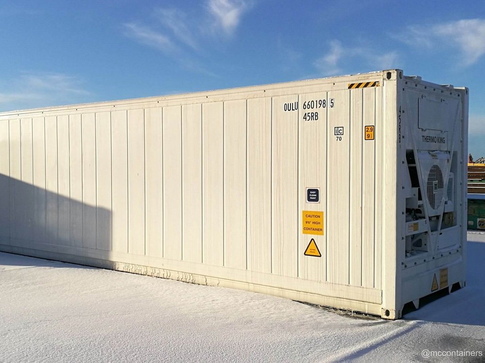 40ft High Cube Reefer Container - Durable Refrigerated Shipping Container for Sale 4 40ft High Cube Reefer Container - Durable Refrigerated Shipping Container for Sale - Image 4