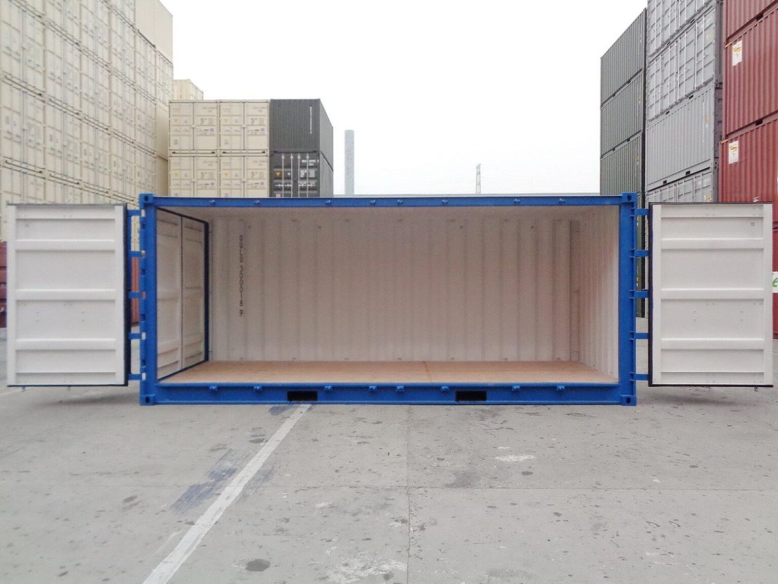 20ft Open Side Container - Full Side Access Shipping Storage Solution 1 New 20ft Open Side Container, 20ft full side access container