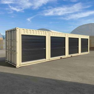 40ft High Cube Shipping Container with 4 Roll-Up Side Doors - Versatile Storage & Cargo Solution 10 40 HC 4 Roll up Doors 2 1536x1536 1