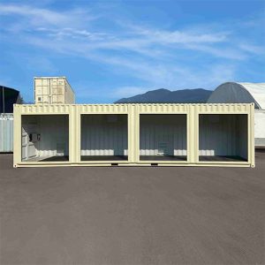 Alternative view of 40ft High Cube Shipping Container with 4 Roll-Up Side Doors - Versatile Storage & Cargo Solution