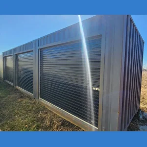 Alternative view of 40ft Shipping Container with 3 Side Roll-Up Doors - Secure, Versatile Storage Solution