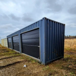 40ft Shipping Container with 3 Side Roll-Up Doors - Secure, Versatile Storage Solution 7 40ft with 3 a