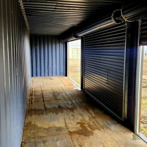 40ft Shipping Container with 3 Side Roll-Up Doors - Secure, Versatile Storage Solution 8 40ft with 3 b