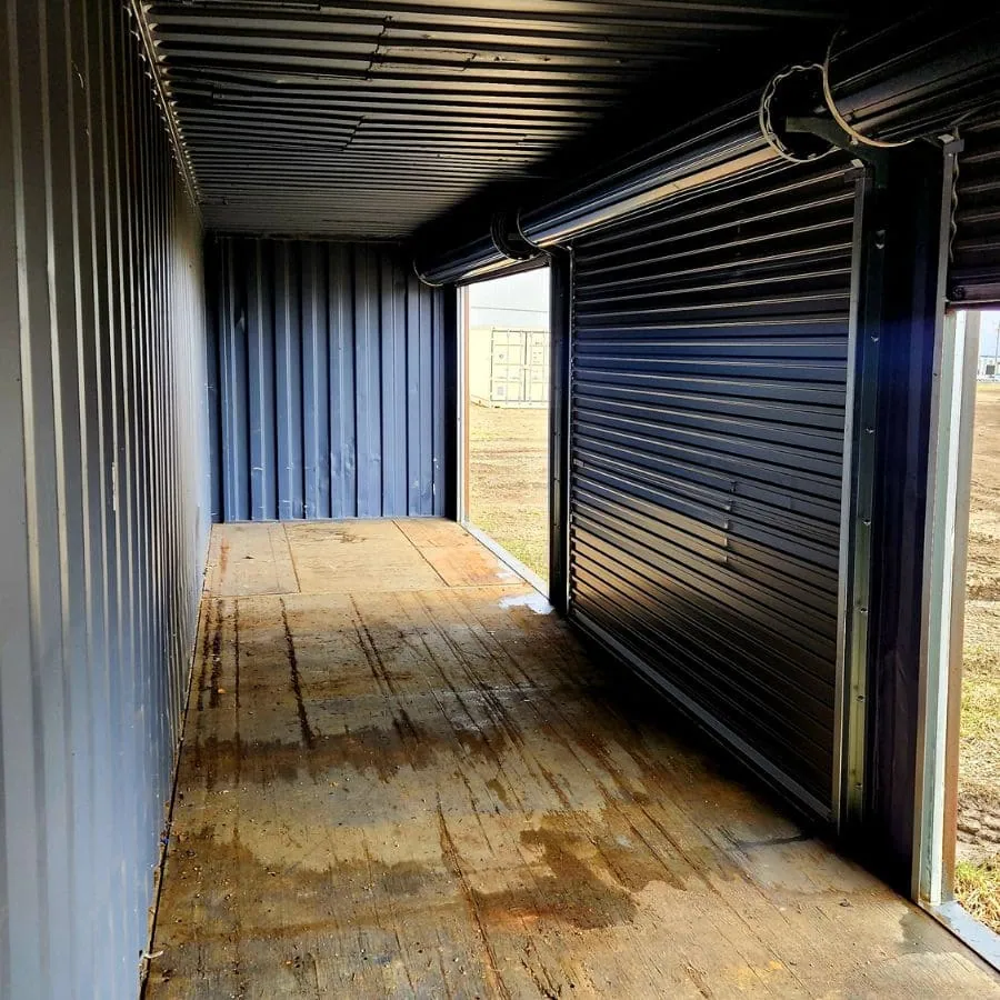 40ft Shipping Container with 3 Side Roll-Up Doors - Secure, Versatile Storage Solution 4 40ft Shipping Container with 3 Side Roll-Up Doors - Secure, Versatile Storage Solution - Image 4