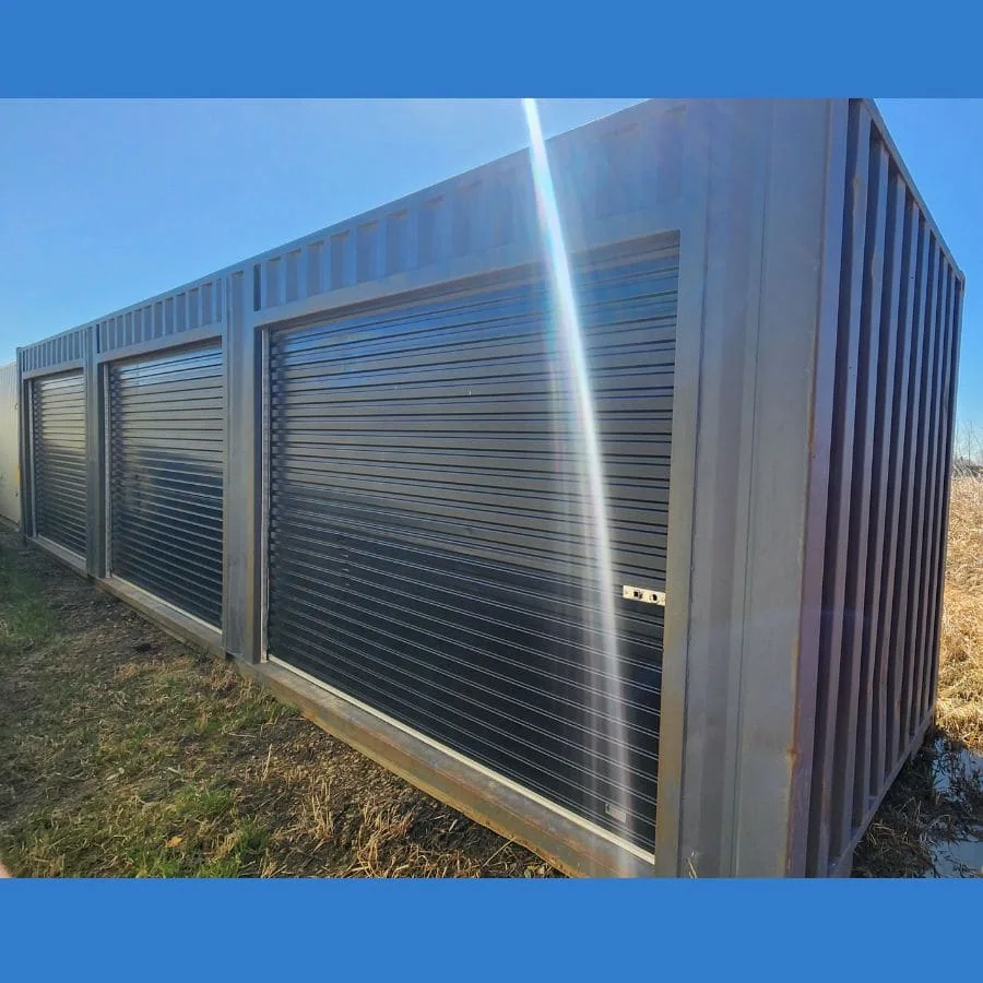 40ft Shipping Container with 3 Side Roll-Up Doors - Secure, Versatile Storage Solution 2 40ft Shipping Container with 3 Side Roll-Up Doors - Secure, Versatile Storage Solution - Image 2