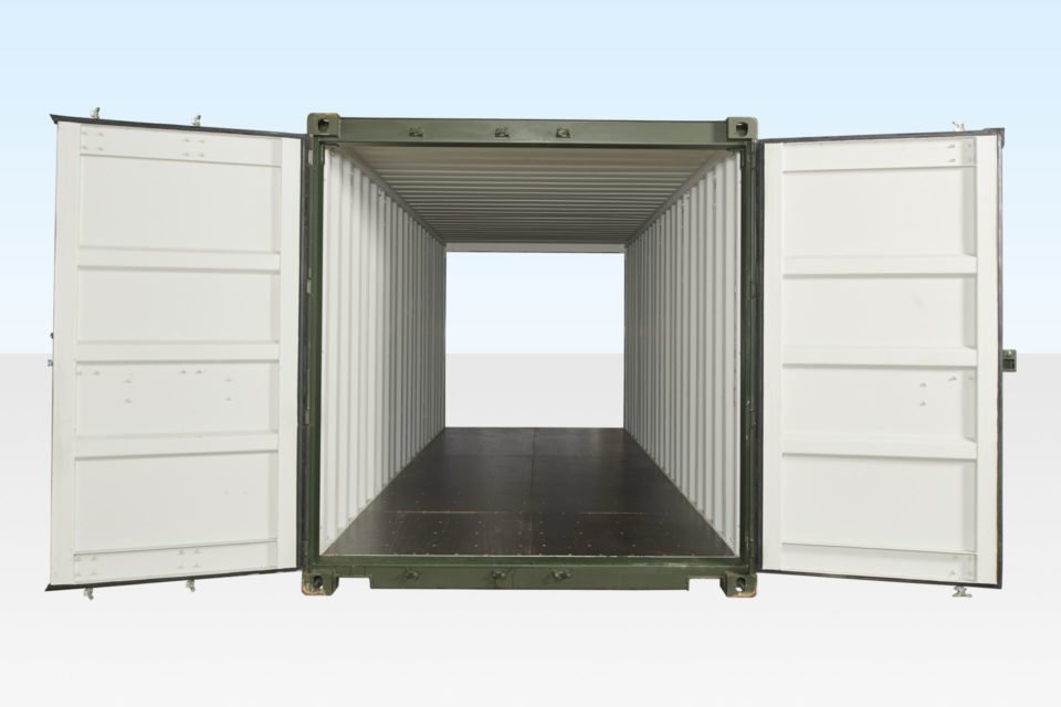 20ft Double End Door Tunnel Container | One Trip Shipping Container for Sale 5 20ft Double End Door Tunnel Container | One Trip Shipping Container for Sale - Image 5