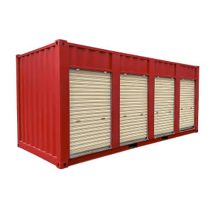 40ft High Cube Shipping Container with 4 Roll-Up Side Doors - Versatile Storage & Cargo Solution 13 99