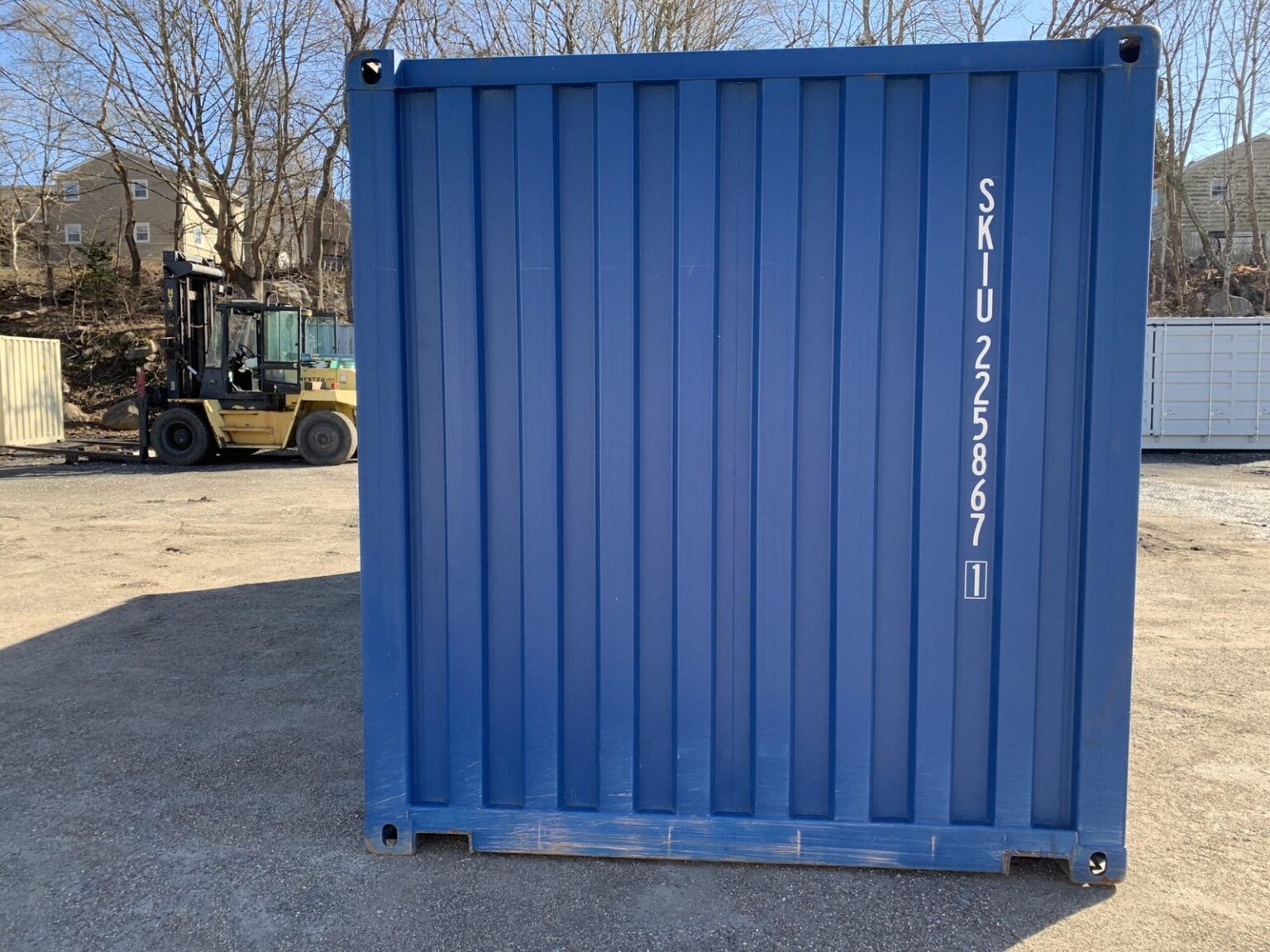 20ft Blue Shipping Container - Durable Storage & Transport Solution 3 20ft Blue Shipping Container - Durable Storage & Transport Solution - Image 3