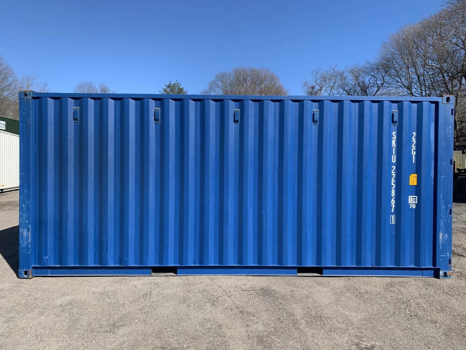 20ft Blue Shipping Container - Durable Storage & Transport Solution 10 20ft Blue Shipping Container - Durable Storage & Transport Solution - Image 10