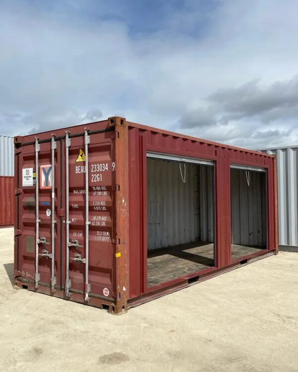 20ft Double Roll Up Side Doors Container 4 20ft Double Roll Up Side Doors Container - Image 4