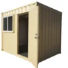10' Ground Level Office Container