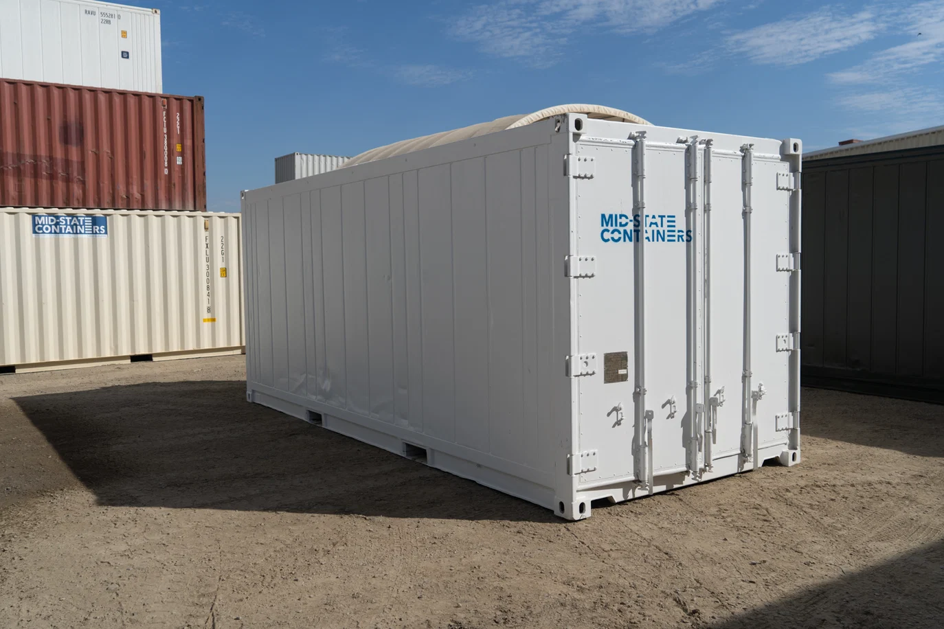 20' STD Refrigerated Container Used Box - New Motor (Single Phase 2.5 HP Cooler) 4 20' STD Refrigerated Container Used Box - New Motor (Single Phase 2.5 HP Cooler) - Image 4