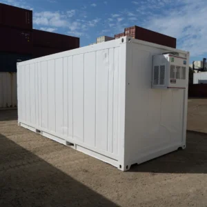 20' STD Refrigerated Container Used Box - New Motor (Single Phase 2.5 HP Cooler) 10 Used 20 Single Phase Refrigerated Container 4 1
