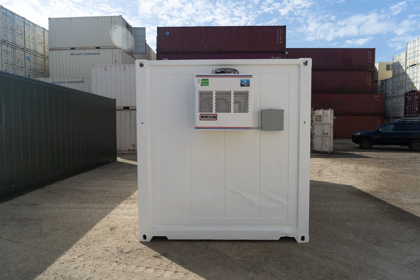 20' STD Refrigerated Container Used Box - New Motor (Single Phase 2.5 HP Cooler) 6 20' STD Refrigerated Container Used Box - New Motor (Single Phase 2.5 HP Cooler) - Image 6